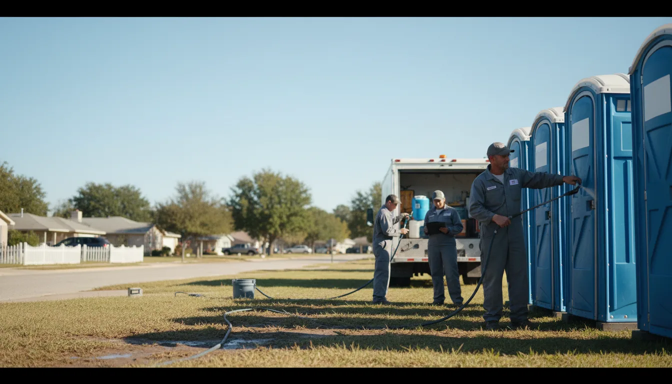 Long-Term Portable Toilet Rental in Turrell, AR near me